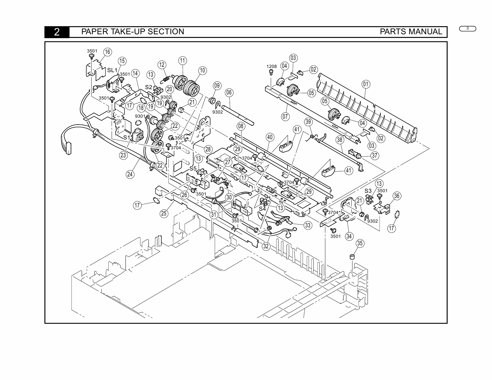 Konica-Minolta Options PF-108 110 Parts Manual-3